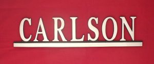 Nameplate 3"
