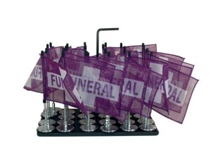 Funeral Procession Flag Holder