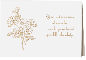 Raised Gold Series Acknowledgement