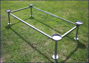 Lowering Device Stand - Adjustable Legs