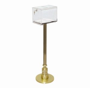 Lucite Contribution Box