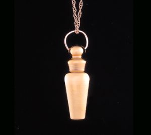 Gold Plated Mini Urn