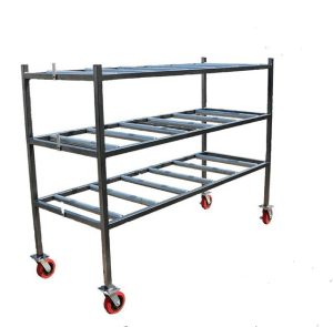 Mortuary Rack - 3 Tier End Loading