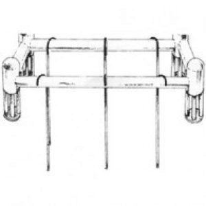 Casket Guide Rods (set of 6)