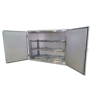 3 Body Side Loading Upright Mortuary Cooler