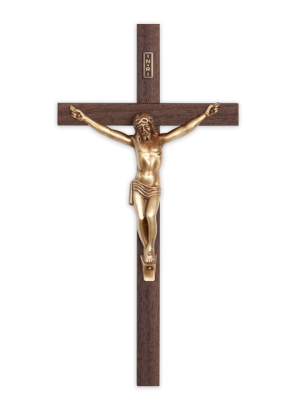 12" Walnut Cross Traditional (Bronze)