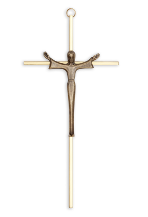 10" Metal Modern Risen Christ (Bronze)