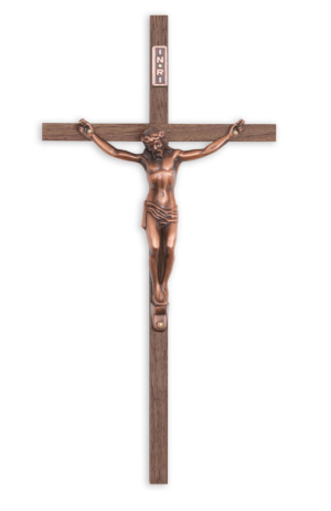 10" Walnut Cross Traditional (Copper)
