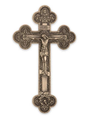 Eastern Orthodox Crucifix (Bronze)