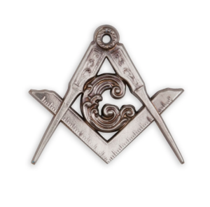 Antique Silver Plated Emblem