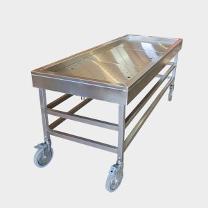 Embalming/Wash Table with Perforated Surface