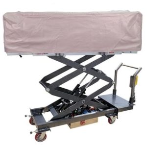Covered Cadaver Transport Scissor Lift HD
