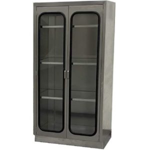 Tall Wall Cabinet With Glass
